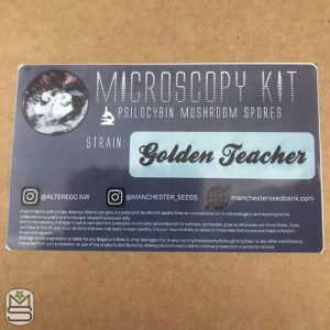 Cubensis Spore Syringe Kit - Golden Teacher