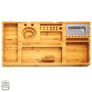 RAW - Triple Flip Bamboo Rolling Tray