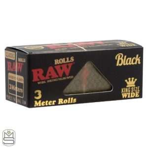 RAW - Black Rolls – 3m
