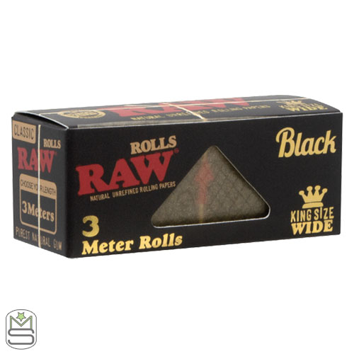 RAW - Black Rolls – 3m RAW - Black Rolls – 3m