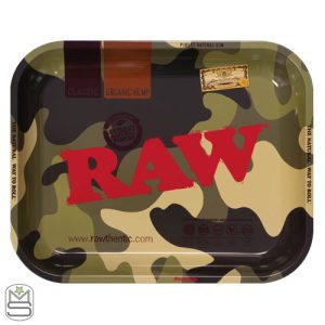 RAW Camo Rolling Tray - Green