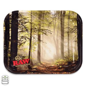 RAW Smokey Forest Rolling Tray - Large