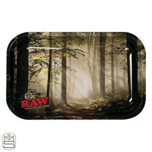 RAW Smokey Forest Rolling Tray - Small