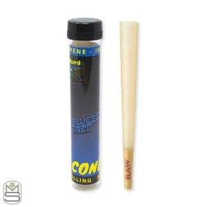 RAW x Blueberry Tree Terpene-Infused King Size Cone